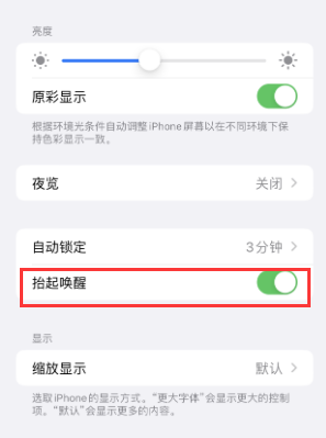 延吉苹果授权维修站分享iPhone轻点无法唤醒怎么办