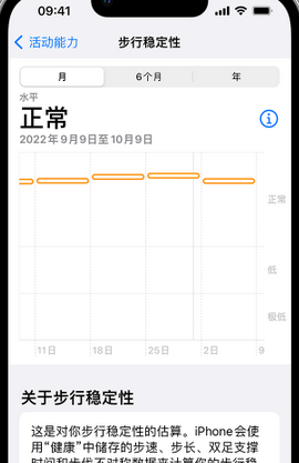 延吉iPhone手机维修如何在iPhone开启'步行稳定性通知'