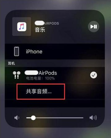 延吉苹果14音频维修点分享iPhone14音频共享设置方法 