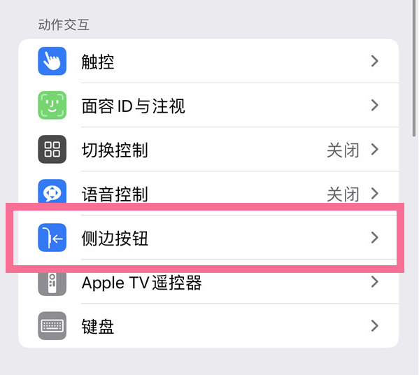 延吉苹果14维修店分享iPhone14 Plus侧键双击下载功能关闭方法 