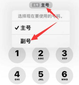 延吉苹果14维修店分享iPhone 14 Pro Max使用副卡打电话的方法 